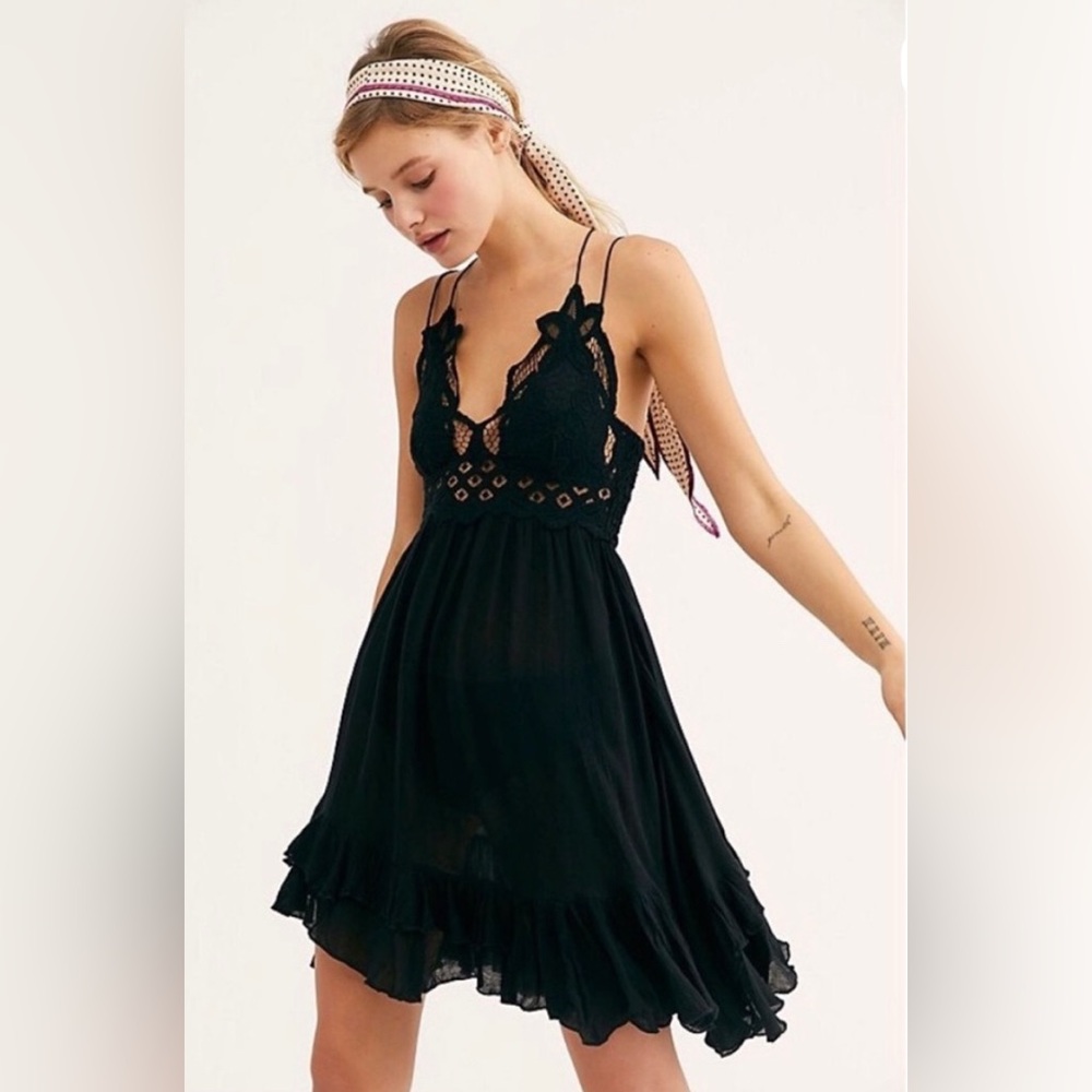 Free People FP One Adella Slip Mini Dress Sz S